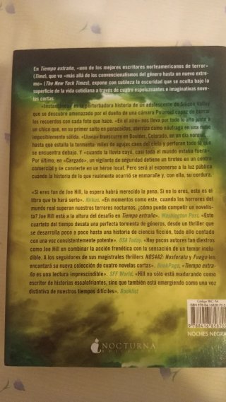 Tiempo extraño. Joe Hill. PRIMERA EDICIÓN