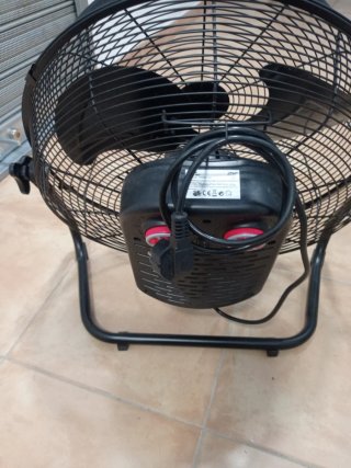 Ventilador Industrial EDM Negro