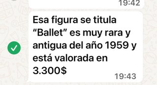 Figura Ballet Antigua 1957 LLADRO