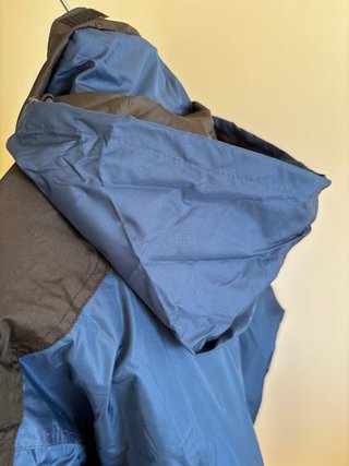 Parka Montreal Issaline Azul y Negro