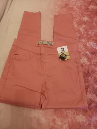 Pantalón Rosa Push Up Talla M/38