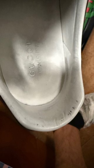 Zapatos Gucci Negros y Verdes