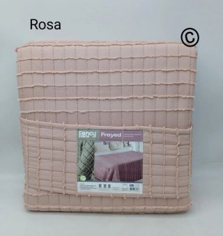 Trapuntino Matrimoniale Fancy Frayed