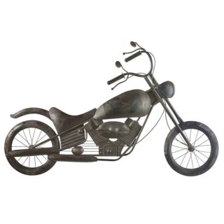 Motocicleta decorativa de pared.