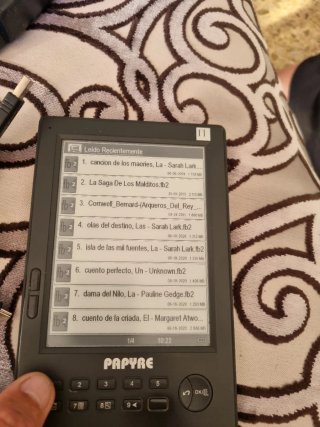 Lector de libros electrónicos Papyre