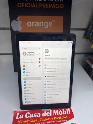 iPad 9ª Gen 64GB WiFi Plata 2021 como nuevo