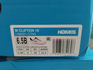 Zapatillas Hoka Clifton 10 Mujer Talla 38