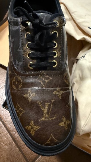 Zapatos Louis Vuitton Marrón/Negro