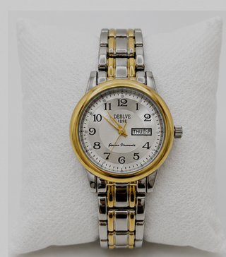 Reloj DEBLVE Acero Dorado y Plateado