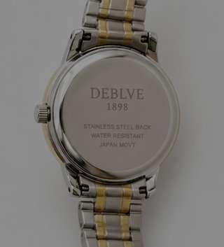 Reloj DEBLVE Acero Dorado y Plateado