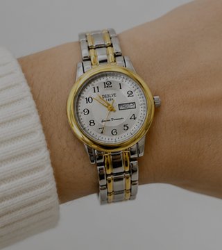 Reloj DEBLVE Acero Dorado y Plateado
