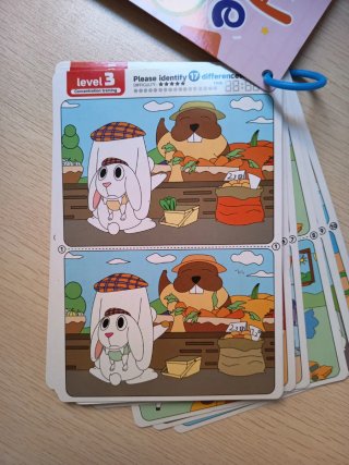 Juego infantil Find Difference Nivel 3