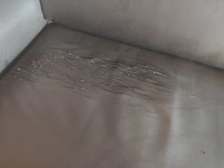 Sofá Chaise Longue Negro Piel