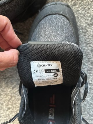 Zapatos de Seguridad ALLEN Negros/Grises