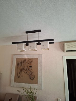 Lámpara de techo salón