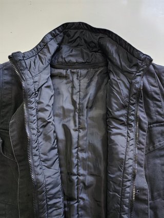Cazadora Zara Hombre Negra