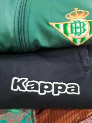 Chándal Kappa Betis Verde y Negro Talla L