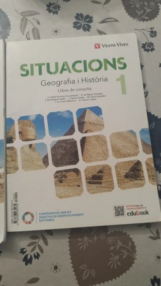 Geografia i història, 1 ESO, Situacions Quadern...
