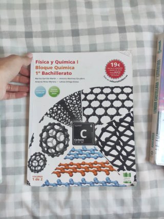 Libro de física y química de primero bachillerato