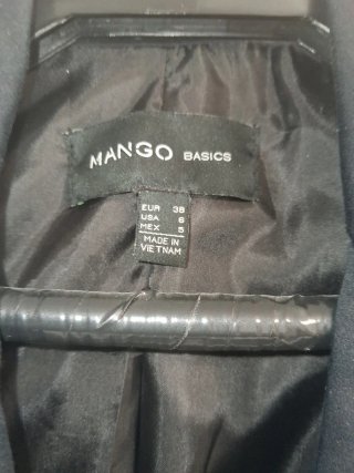 Americana Mango Basic Talla 38