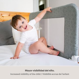 2 Interbaby Barrera Cama Abatible 90 cm Jirafa