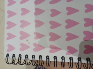 Libreta LA VOLÁTIL Corazones