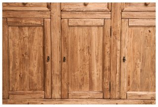 Credenza Country in legno massello di tiglio finit