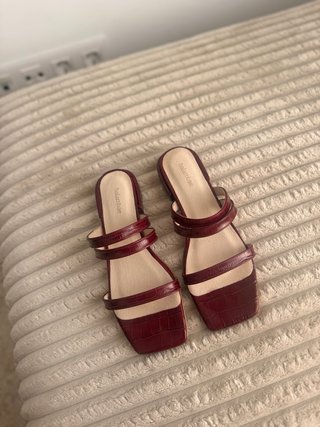 Sandalias Piel Balambae Burdeos