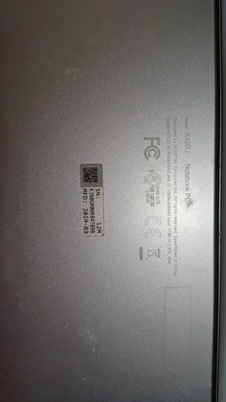 Portátil ASUS i3 14 Plata