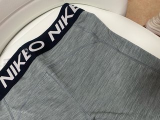 Mallas Nike Pro Grises Mujer Talla m