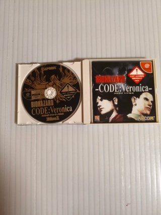 Biohazard Code: Veronica Dreamcast + spine card