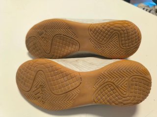 Zapatillas Fútbol Sala Adidas Blancas Naranja
