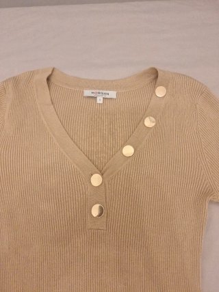 Jersey Morgan beige talla S