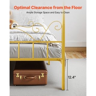 Struttura letto a baldacchino Queen Size, letto a