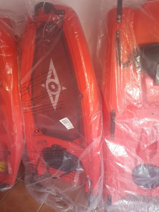 Kayak Desmontable Naranja