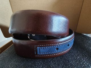 Cinturón de piel hombre