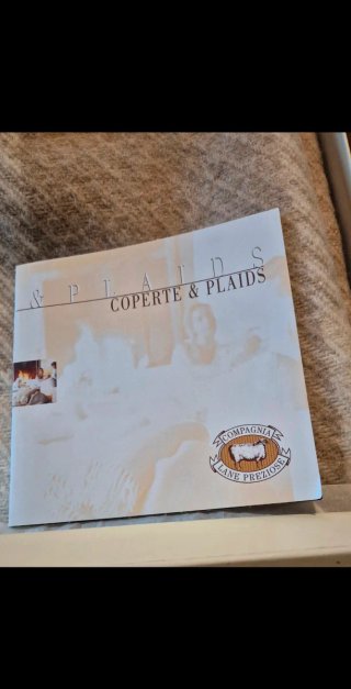 Coperta Compagnia Lane Preziose lana
