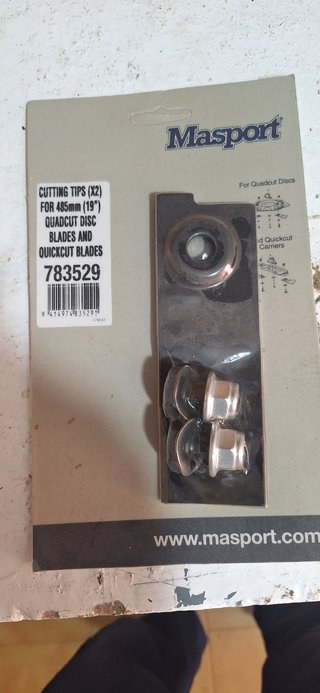 Cuchillas Masport Quadcut 485mm (19)