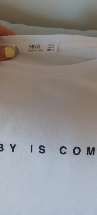 Camiseta Baby is Coming Talla Única