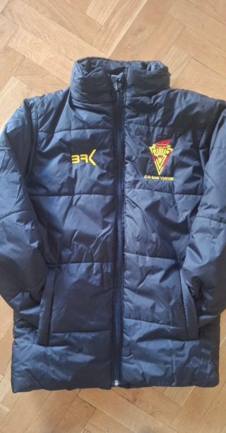 Abrigo acolchado BRK San Viator negro
