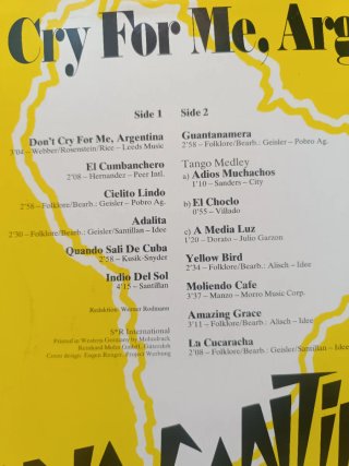 Vinilos: Instrumental y música andina