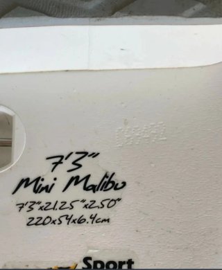 Tabla Surf BIC Mini Malibú 7'3