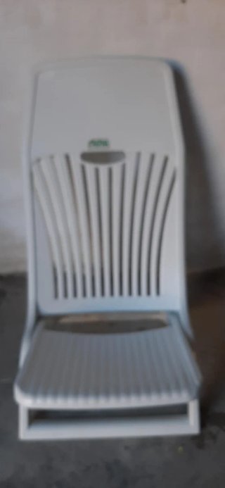 Silla Playa Plegable Perfect Garden Blanca