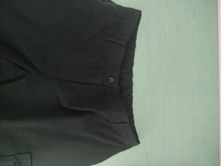Pantalón de trabajo unisex negro talla 48