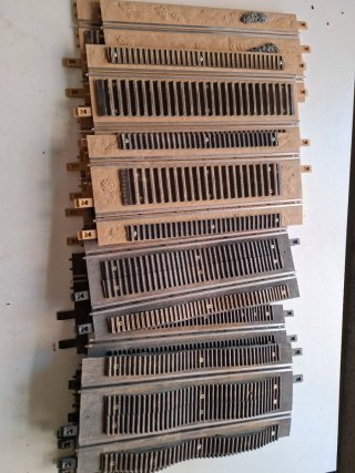 Rectas Slot ninco con Obstáculos