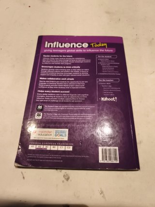 INFLUENCE TODAY 2 Student's book: libro de text...