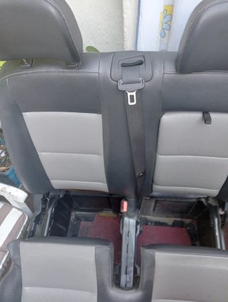Asiento Furgoneta 2 Plazas Negro/Gris