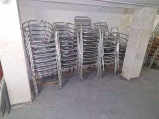 30 Sillas de Aluminio para Terraza