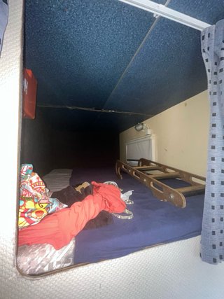 Camper completa con camion mercedes 914 año 88