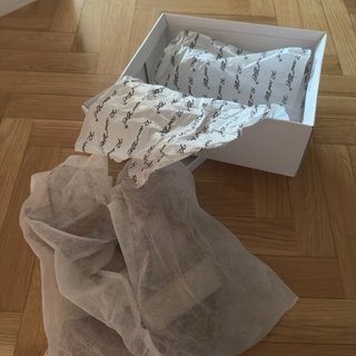Sandalias esparto cuña marrón nuevas